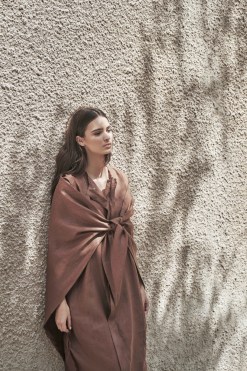 Scarf Dress (Brown)