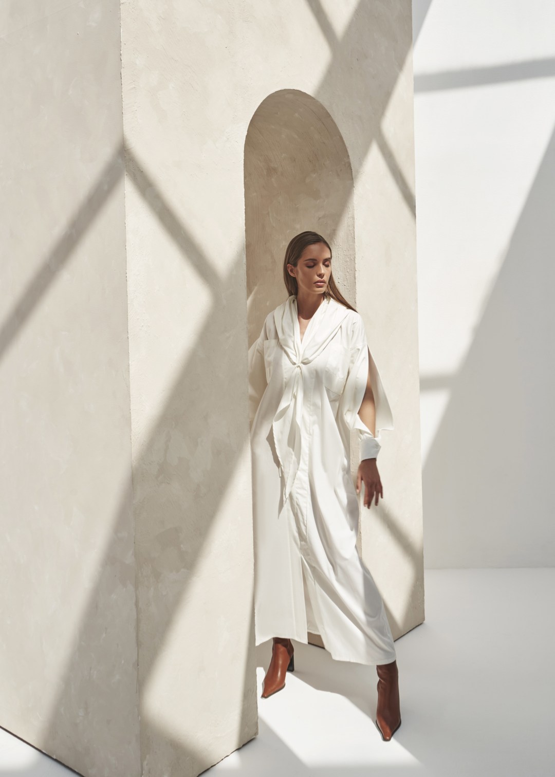 Sailor Dress With Scarf