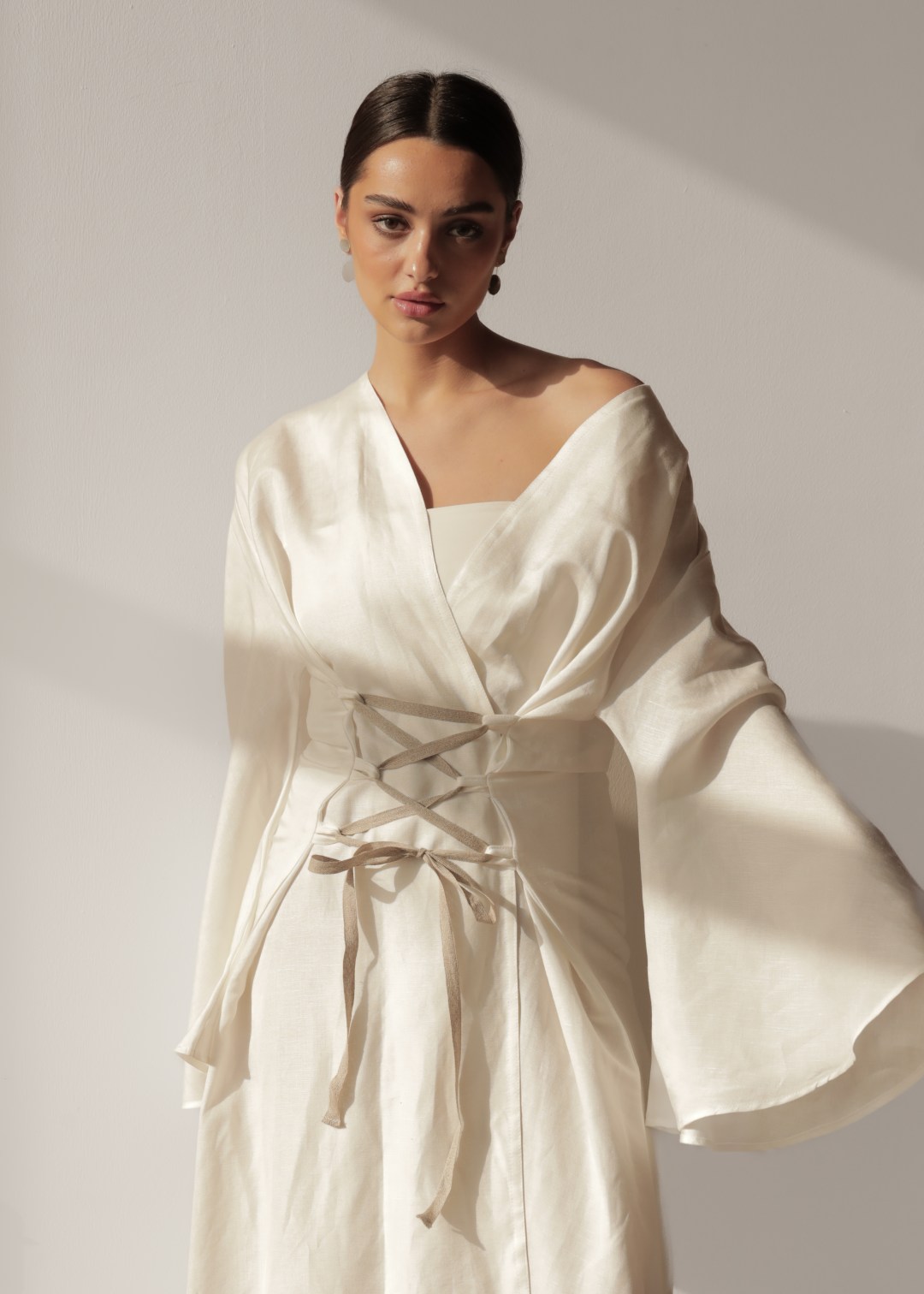 Front Tie Maxi Dress