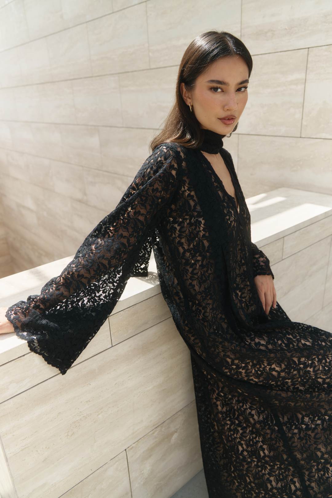 Lace Cover Up Dress - Image 6